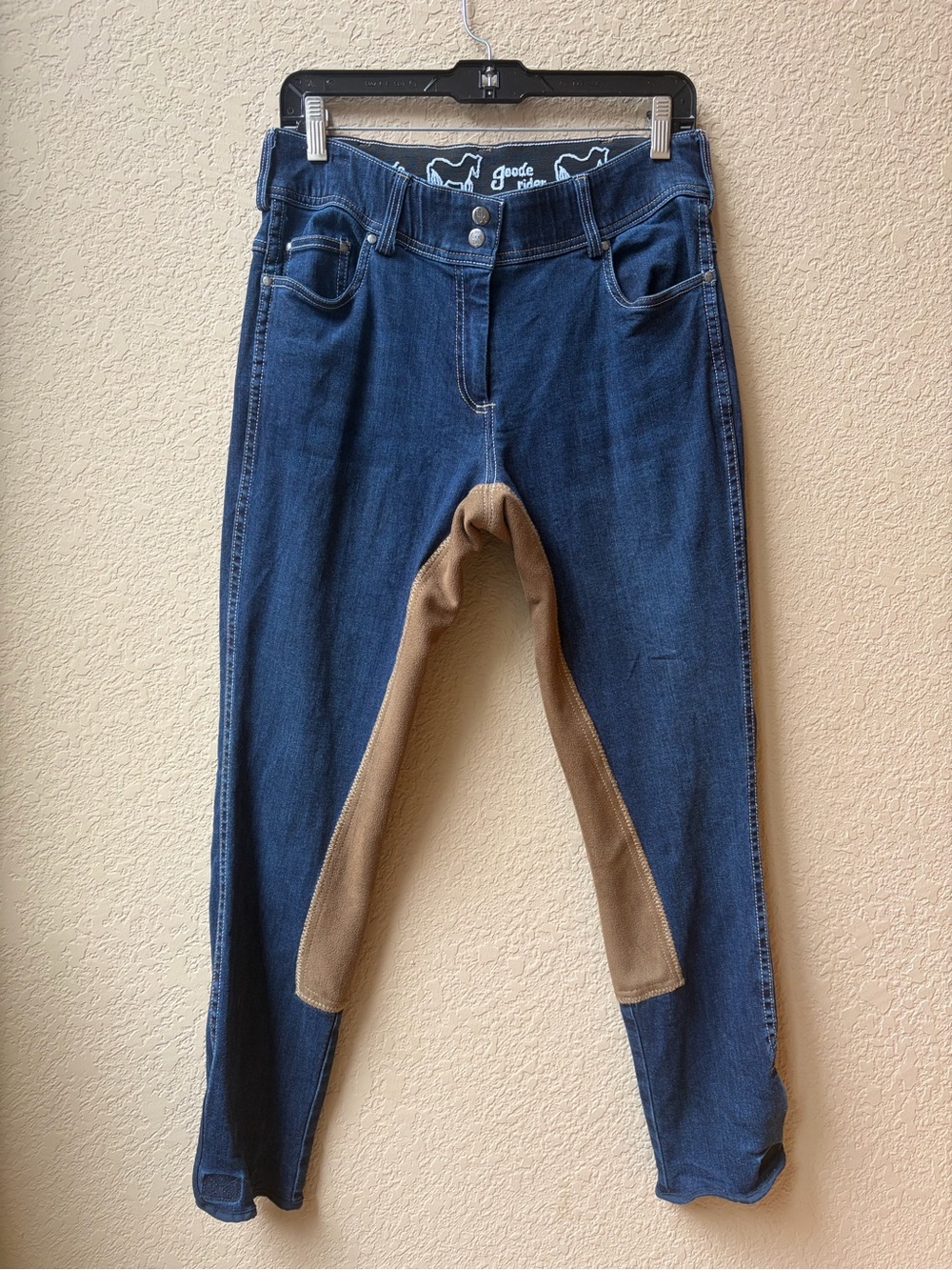 Goode Rider Equestrian Jean, Full Seat, 32R - Picture 4 of 17